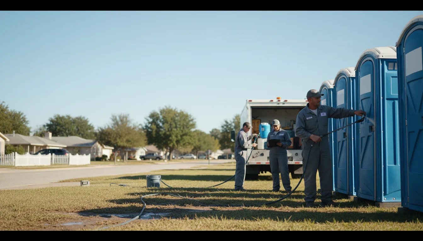 Long-Term Portable Toilet Rental in Lebanon, IL near me